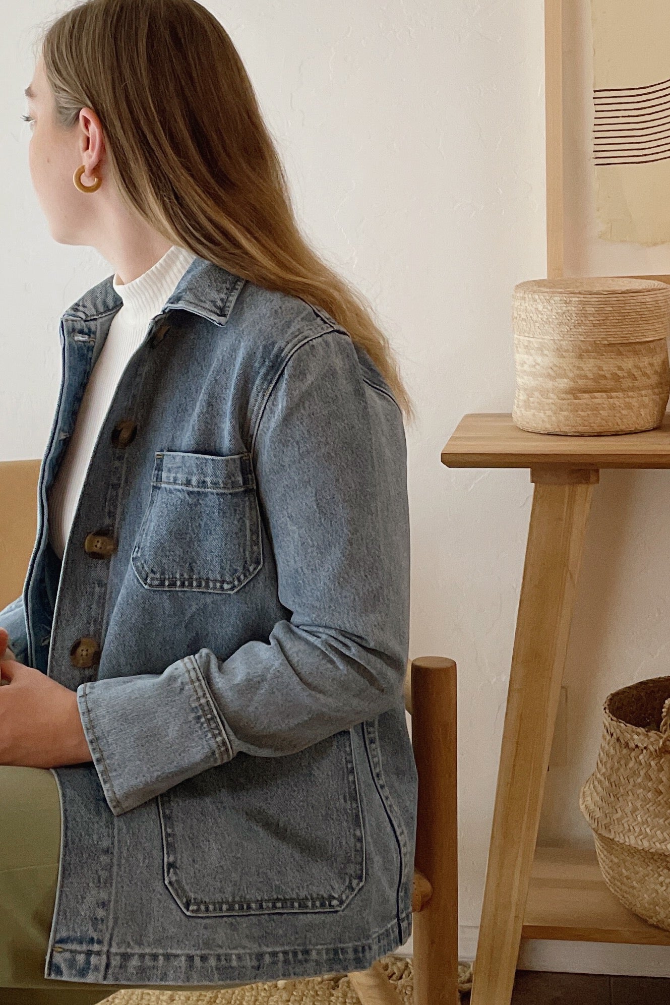 denim jacket with jordans