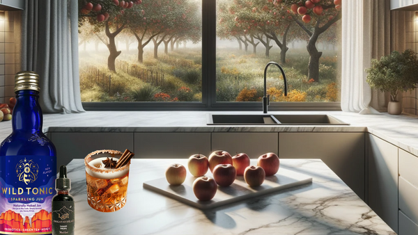 Aristotle's Apple Mocktail Lajit Gold Wild Tonic