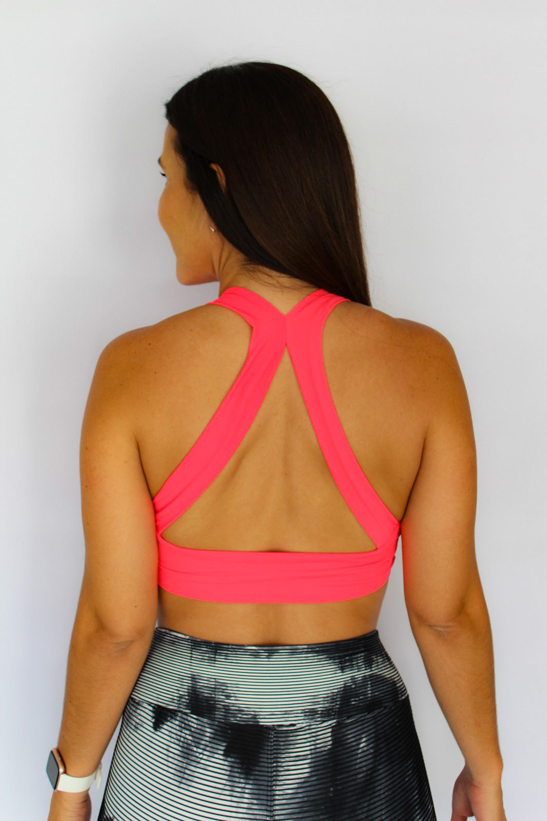 Spaghetti Strap Shine Sports Bra