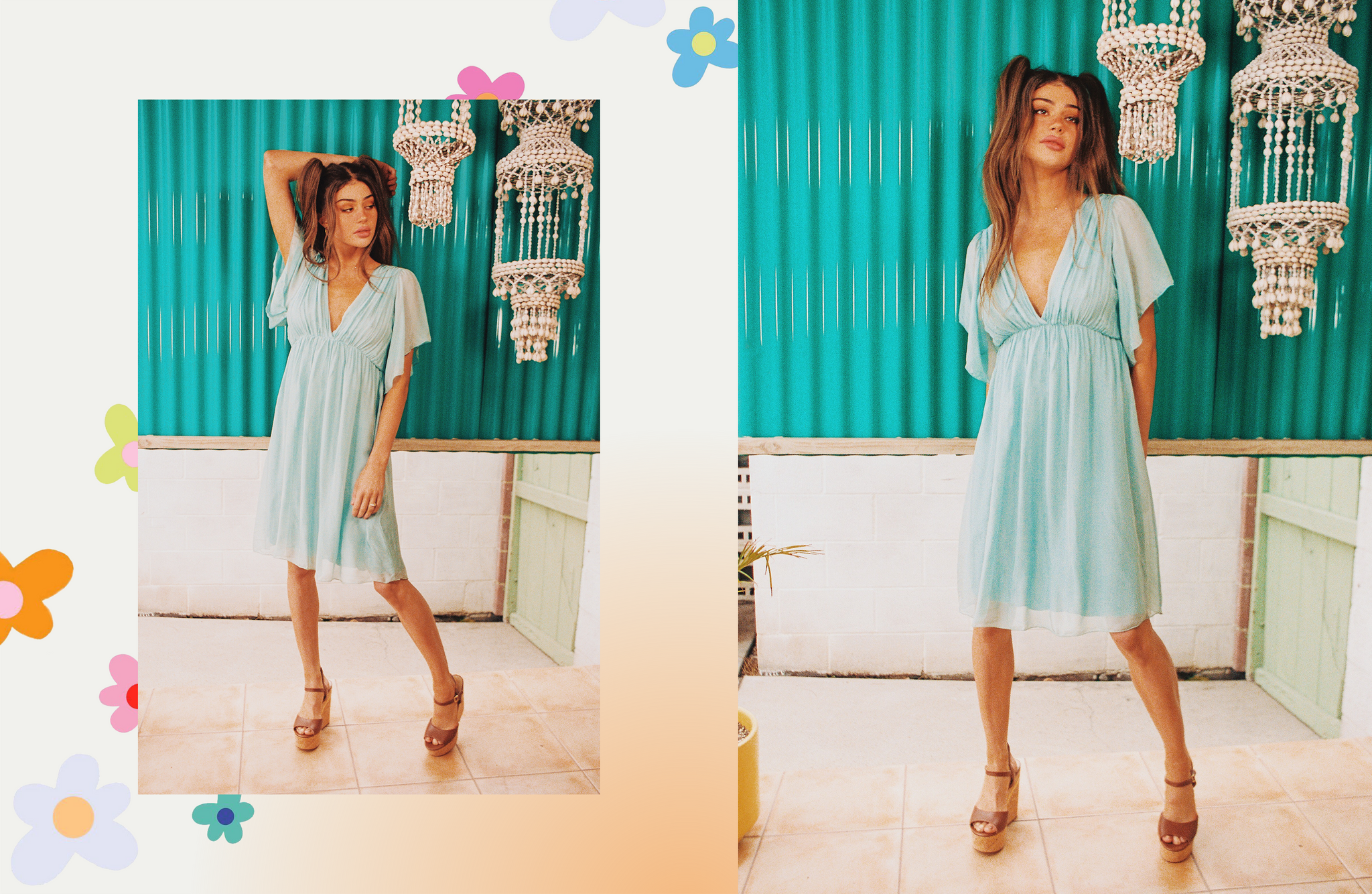 calypso campaign - aquarius dress