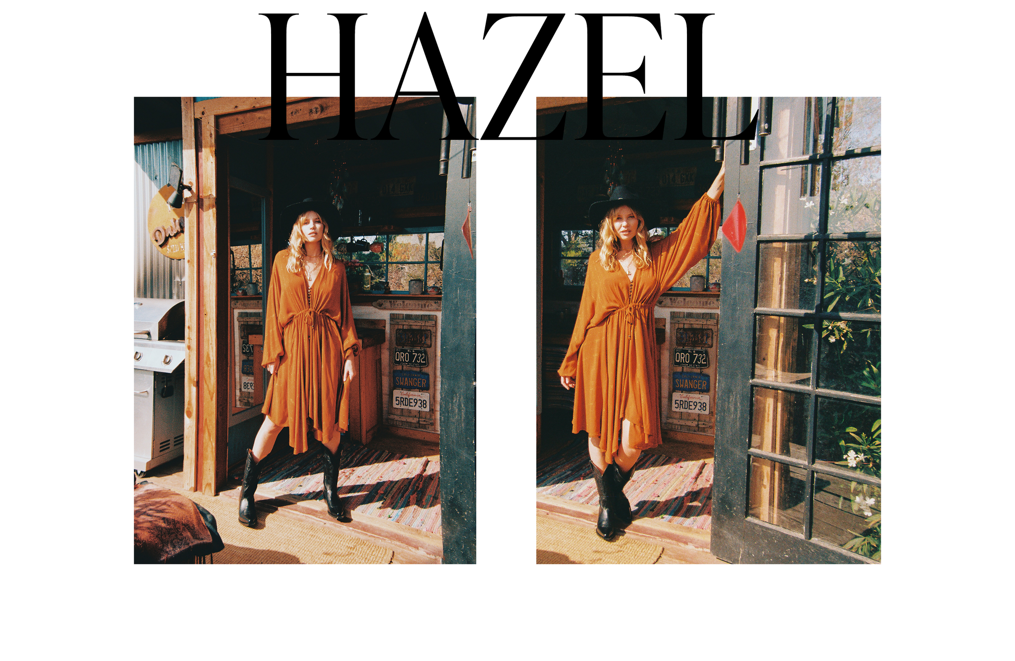 wayfarer campaign - hazel dress