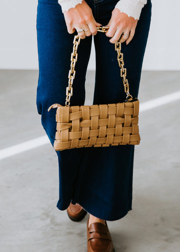 The Austin Clear Small Studded Bag