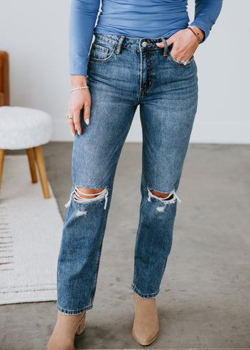 Cute Trendy Jeans  Women's Skinny, Distressed Denim & More – Lauriebelles