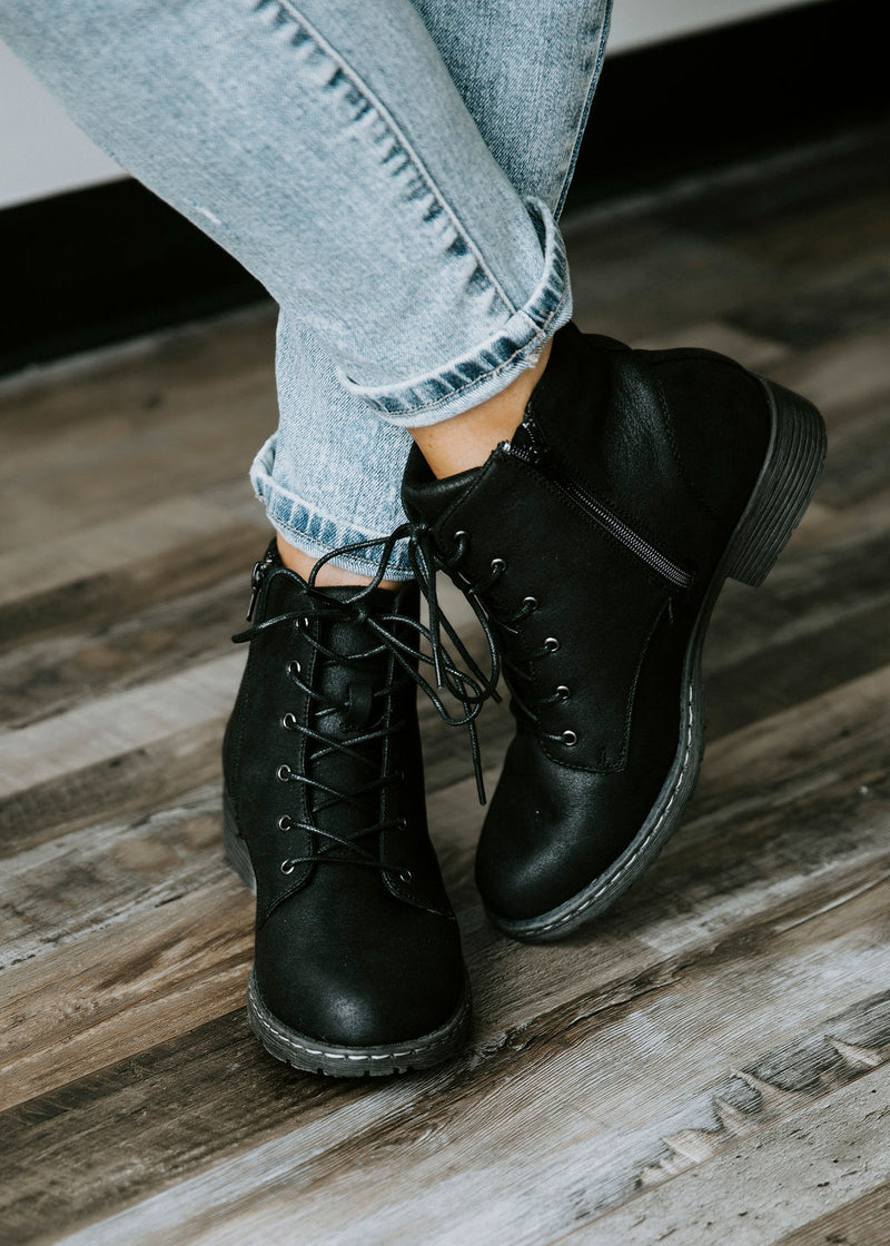 cheap lace up booties