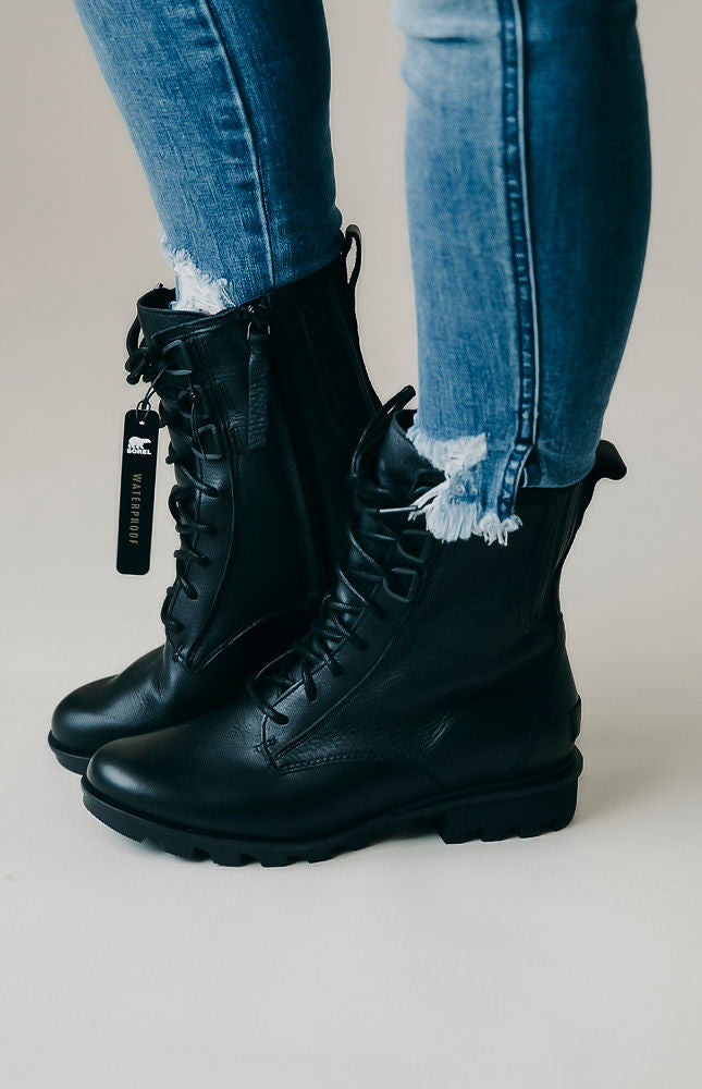 sorel lace up boots