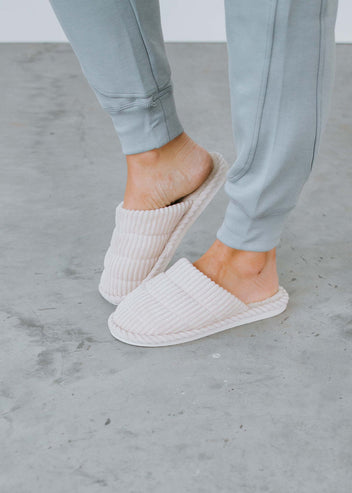 Check Back Slippers – Lauriebelles