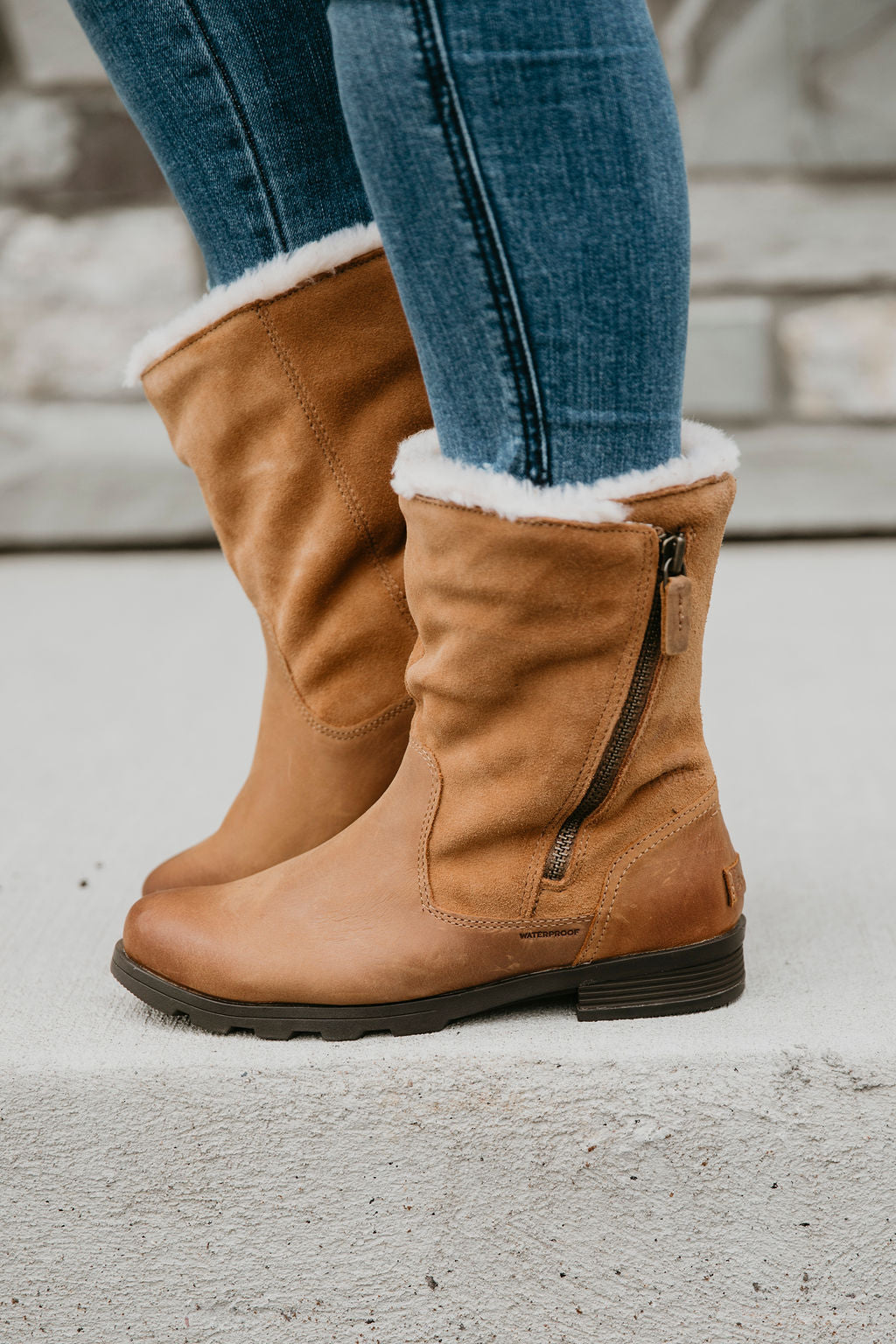 sorel emelie waterproof boot