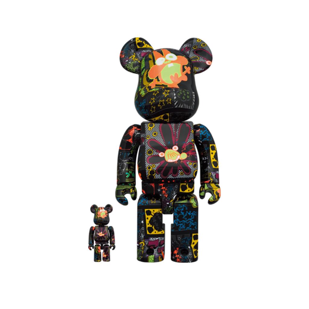 100％ & 400％ BE@RBRICK 葛飾北斎 「冨嶽三十六景 山下白雨