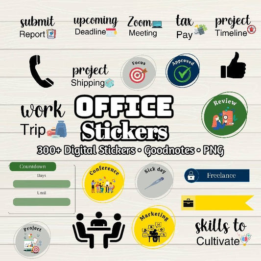 Highlighter Digital Stickers, Midliner Digital Sticker, Goodnotes, iPad and  Android, Student Digital Stickers, Study Digital Stickers 