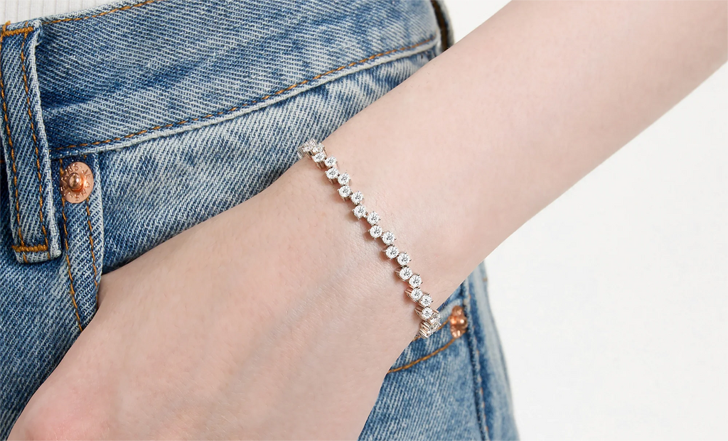 Bracelets accentuate a wrist's grace and slimness.