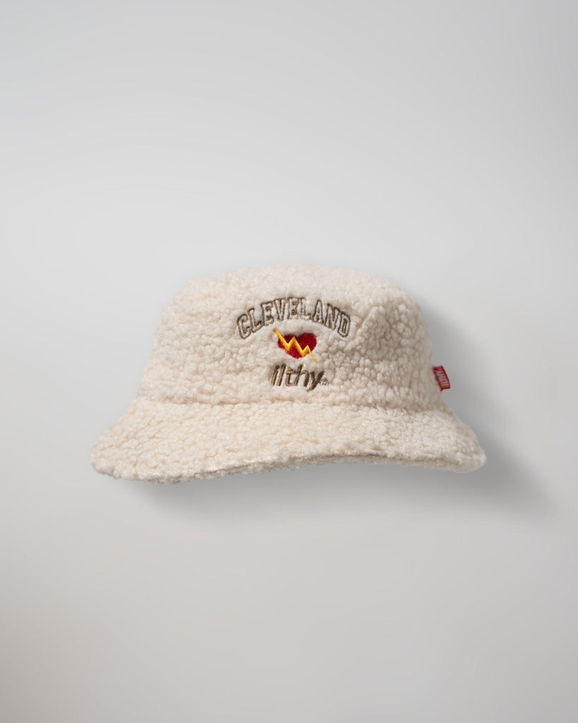 Cleveland is the Reason™ Sherpa Bucket Hat (Cream) – ILTHY®