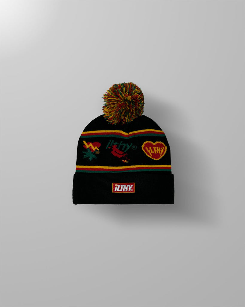 ILTHY I Love The Hype Cleveland Ohio Streetwear Lowercase Drip Logo Beanie