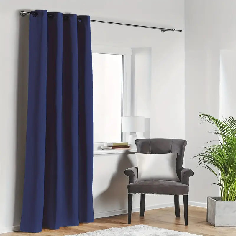 bedroom blackout curtain with loop for shading heat insulation energy saving noise reduction shading living room blackout curtain 180g details 9