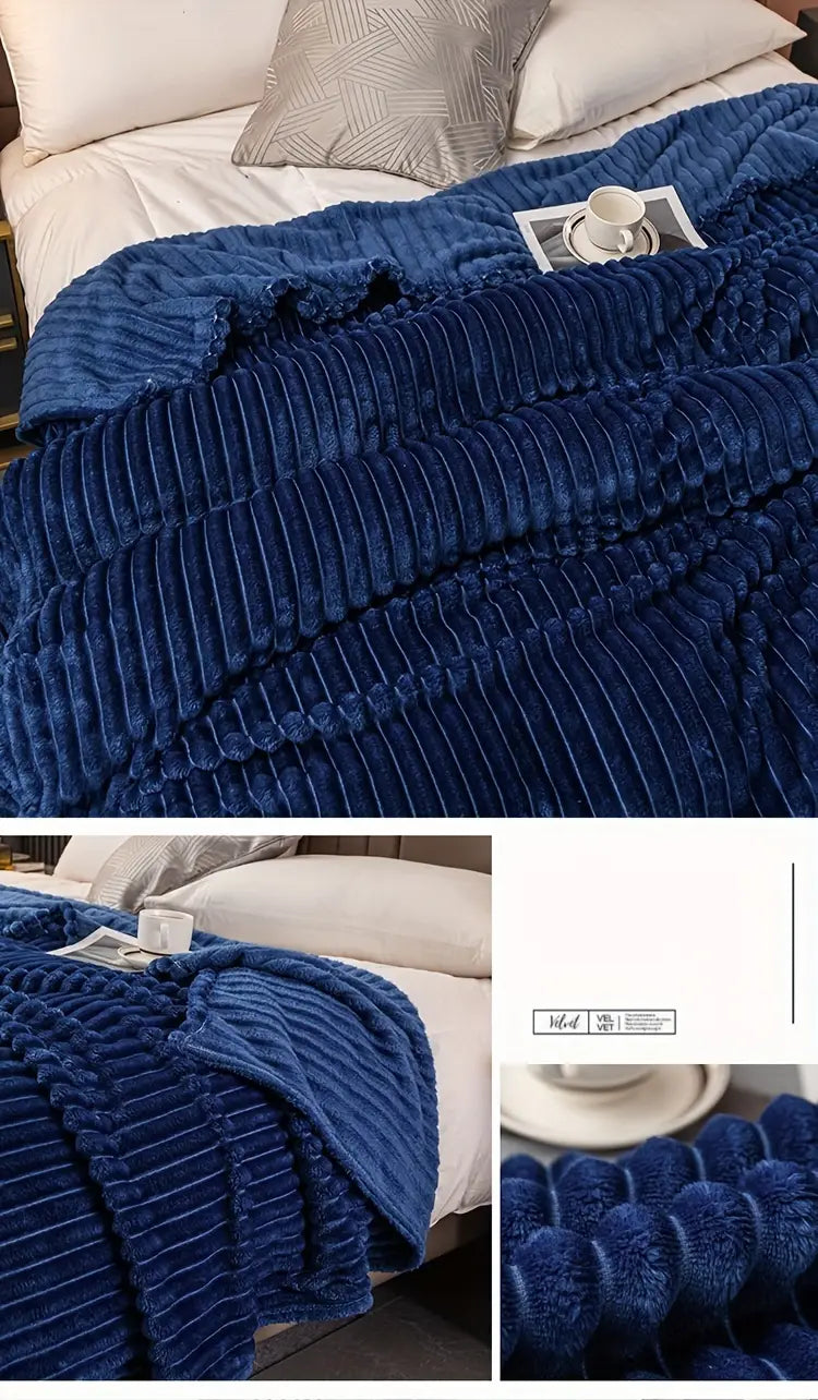 ultra yumshoq flanel tashqi ko'rpa qalin sherpa to'quv kulrang divan, yotoq, ofis va sayohat uchun ko'p maqsadli tafsilotlar 3