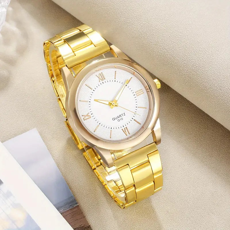 5pcs set womens watch luxury watch rome fashion wrist watch bracelets gift for mom her details 7