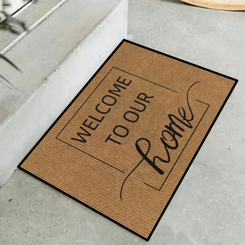 1 dona xush kelibsiz eshik matosi, sirgʻalmas, old eshik uchun, tashqi va ichki foydalanish uchun, kirish matosi, xush kelibsiz matosi, mashinada yuvish mumkin, xona, oshxona, yotoqxona, fermadan, koridor, kir yuvish xonasi, oshxona gilamining tafsilotlari 9