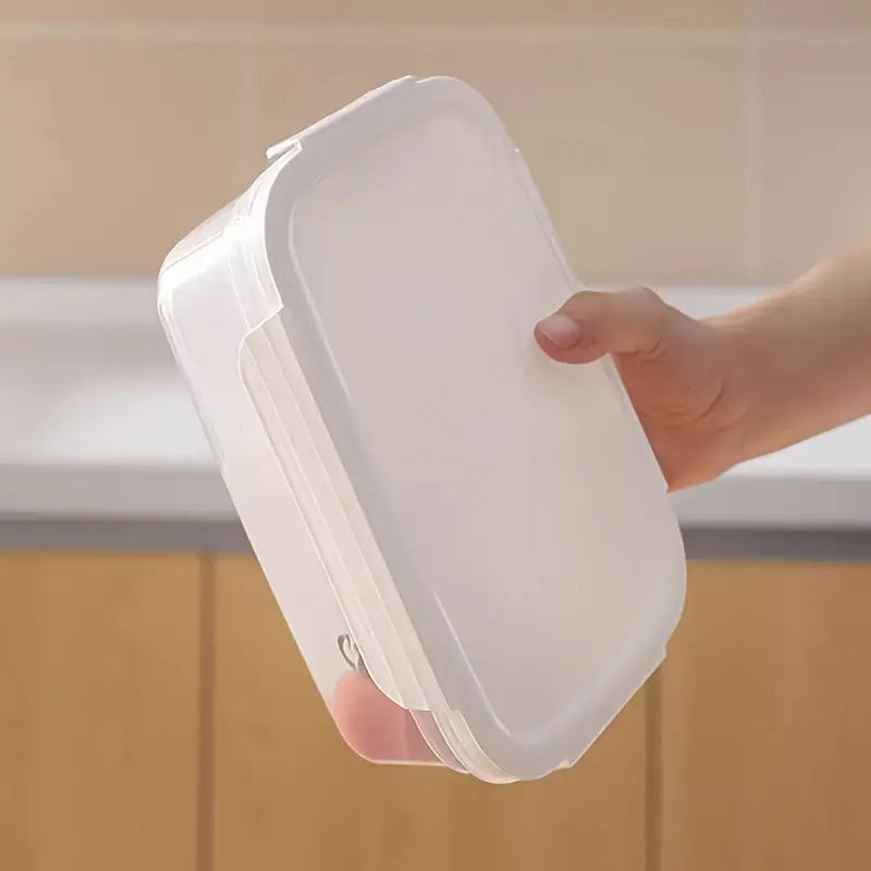 10pcs 850ml 1400ml refrigerator fresh keeping box suitable for kitchen refrigerator outdoor food storage fresh keeping box keeping box microwaveable fresh keeping box stackable design leak proof food storage container details 5