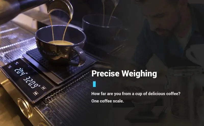   3kg 0 1g vaqt o'lchovli tomchilatib qahva tarozisi, orqa yoritilgan LCD displey, batareyasiz ishlash, pour over espresso tayyorlash uchun tafsilotlar 2