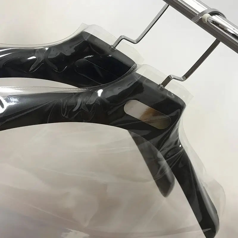 5 10pcs cubiertas transparentes para ropa, funda protectora de polvo para ropa de adulto, bolsa de almacenamiento para ropa, protección contra el polvo, detalles de suministros 3