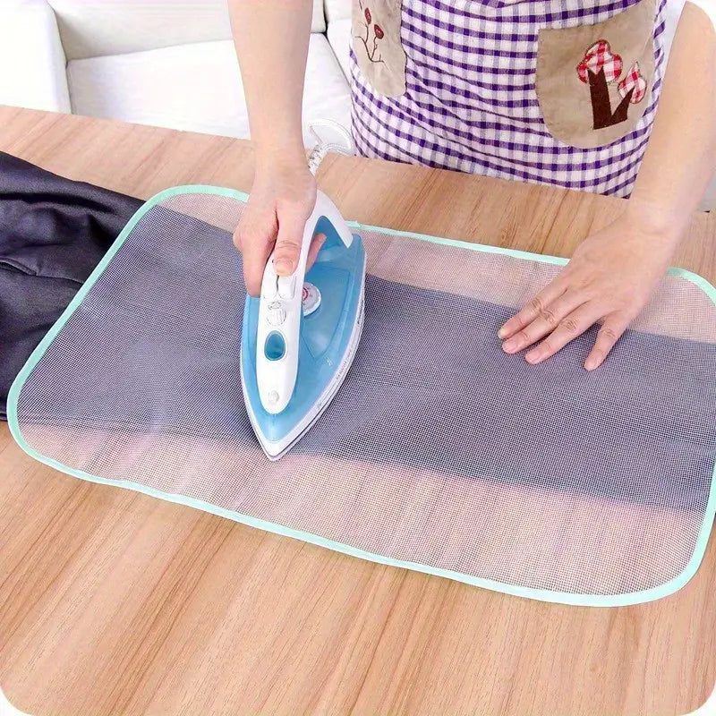 1 pieza de tela protectora de malla resistente al calor para plancha, para tabla de planchar, no eléctrica, con detalles de esterilización por vapor, tapete de plancha