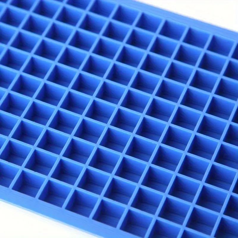 1pc 160 grids silicone ice cubes   mini food grade ice tray silicone foldable ice mold   ice grid tray small square mold home quick freezing ice maker summer essential silicon ice maker kitchen accessories details 11