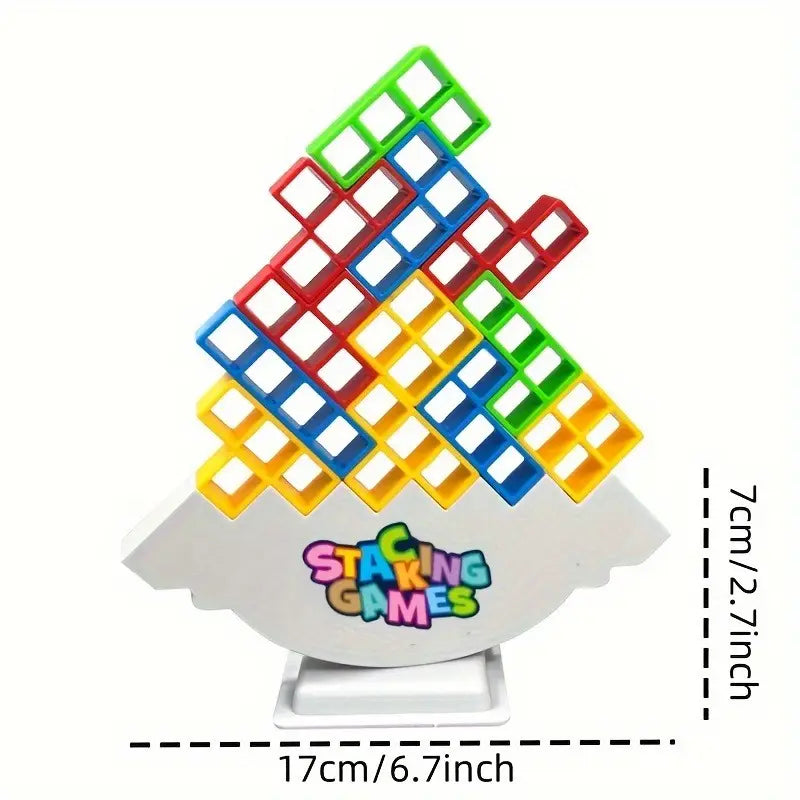   stacking game with building blocks       parties ideal holiday gift for christmas thanksgiving details 4