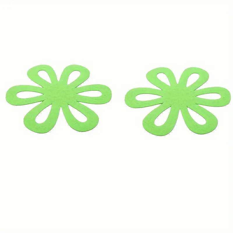 6 dona gullar idishlari plitkasi himoya to'plami ko'p qatlamli issiqlikka chidamli oshxona matlari idish-tovoqlar va ovqatlanish uchun mukammal Pasxa aksessuarlar pishirish asboblari uyda foydalanish uchun tafsilotlar 7