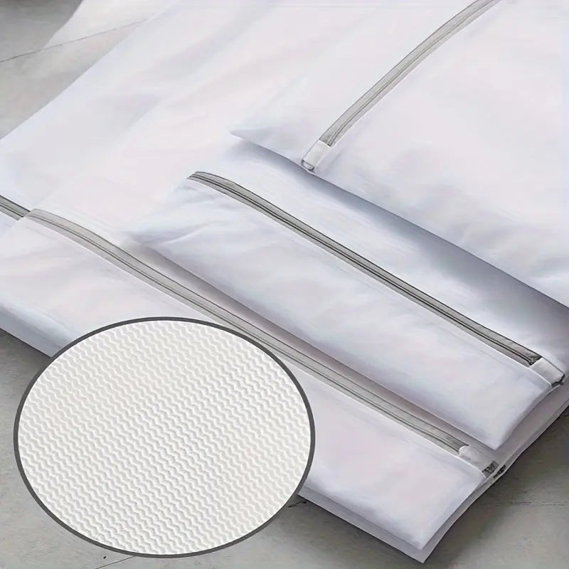 popular   10pcs exquisite mesh laundry bags 4 sizes mesh laundry bags high quality zippers   underwear washing bags travel laundry bags 3 large 3 medium 3 small 1 cylinder laundry bags details 1
