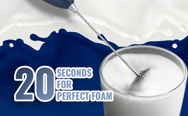   electric milk frother mini milk foamer battery operatednot included stainless steel drink mixer handheld electric whisk for   cappuccino chocolate matcha foam maker electric wireless blender mini coffee maker hand mixer details 21