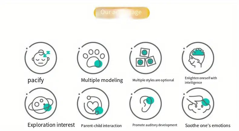 soothe with this adorable plush stroller pendant newborns details 1