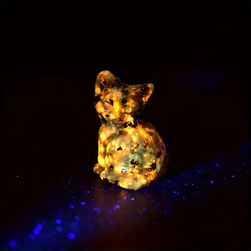 1шт ассорти из натуральных кристаллов, резьба, кот, карманный подарок, кристальный подарок, элементы декора комнаты, 5