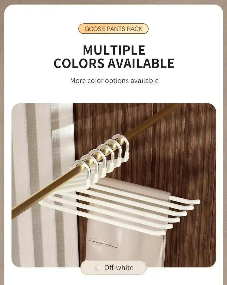 20 шт 1 комплект компактные металлические вешалки для брюк, нескользящие органайзеры для шкафа, вешалки для брюк из нержавеющей стали с Z-образной формой для домашнего хранения, принадлежности, одежда, необходимые детали 9