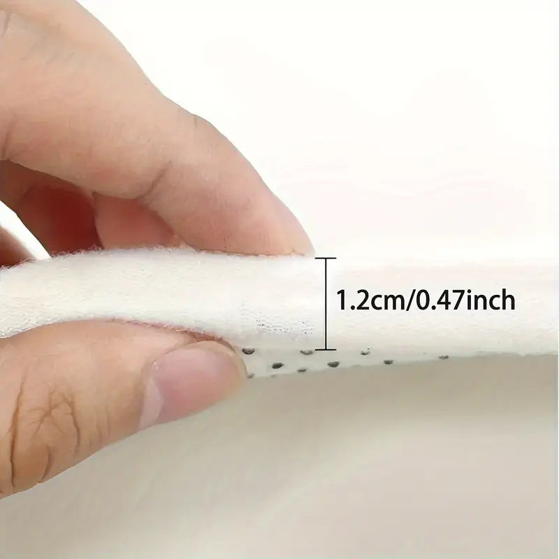 yoqimli it mavzusi bilan qabul qilish matosi yumshoq qalin yopishqoqsiz mashinada yuviladigan ichki tashqi foydalanish uchun oshxona hammom yotoqxona uchun ideal yangi yil sovgʻasi tafsilotlar 9