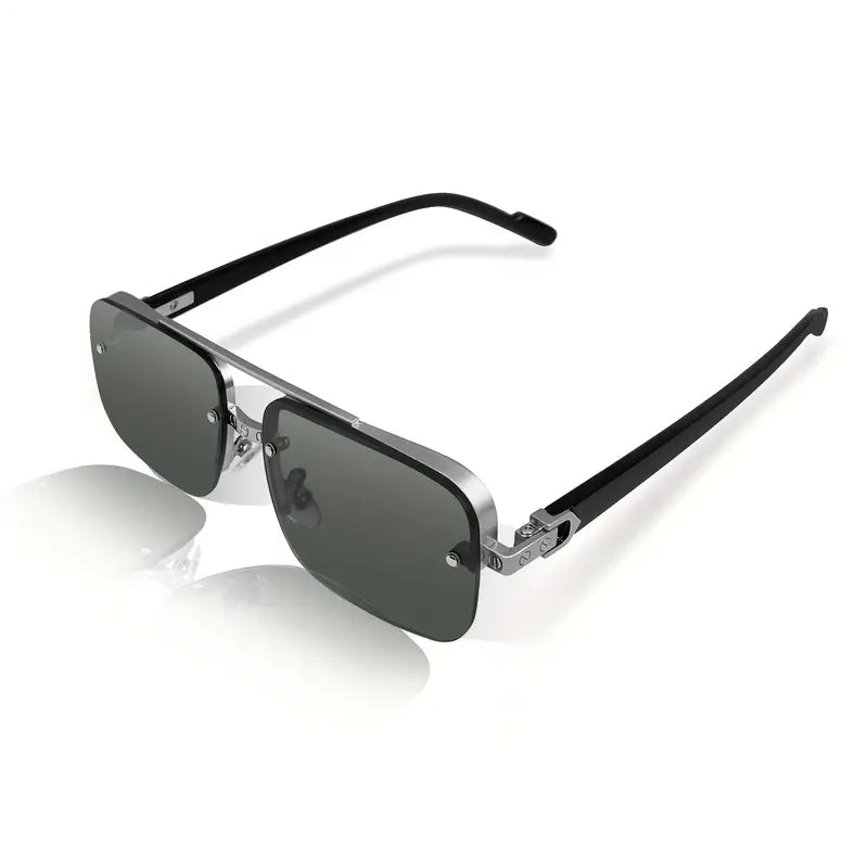 mens   fashion glasses protective fashion glasses   fashion glasses with metal frame suitable for driving and travel   details 7