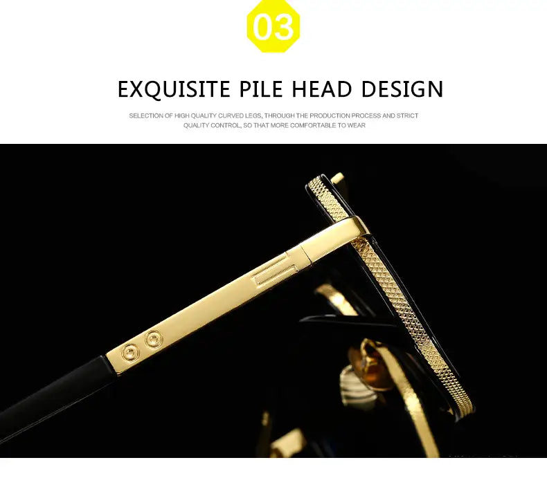 trendy cool large square frame style fashion glasses for men women outdoor party vacation travel driving supplies photo props details 7