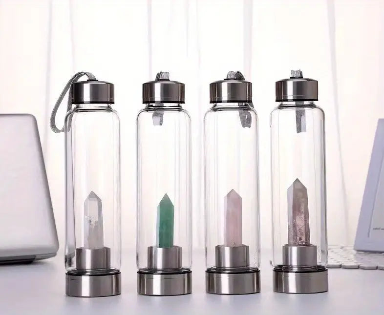 1ta sun'iy suv shishasi sun'iy kristall shisha sun'iy ametist suv shishasi oq sun'iy shisha uzaytirilgan shisha sovg'alar uchun tafsilotlar 0