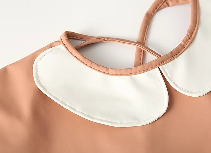 милый длинно рукавный нагрудник для кормления, водонепроницаемый нагрудник для кормления, отличный рождественский, хэллоуинский, день благодарения, подарок на Новый год, подарок ко Дню святого Валентина, детали 4