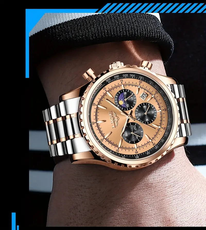 2023   top brand luxury new watch quartz woman watches luminous watch for ladies date chronograph sport wristwatch reloj hombre details 11