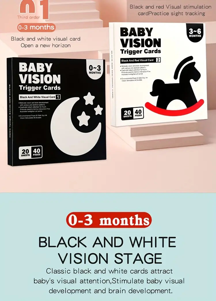 deja que tus ojos se iluminen en negro y las cartas las para la educación temprana adecuada para niños de 0 a 3 años, un gran regalo para Halloween o Navidad detalles 1