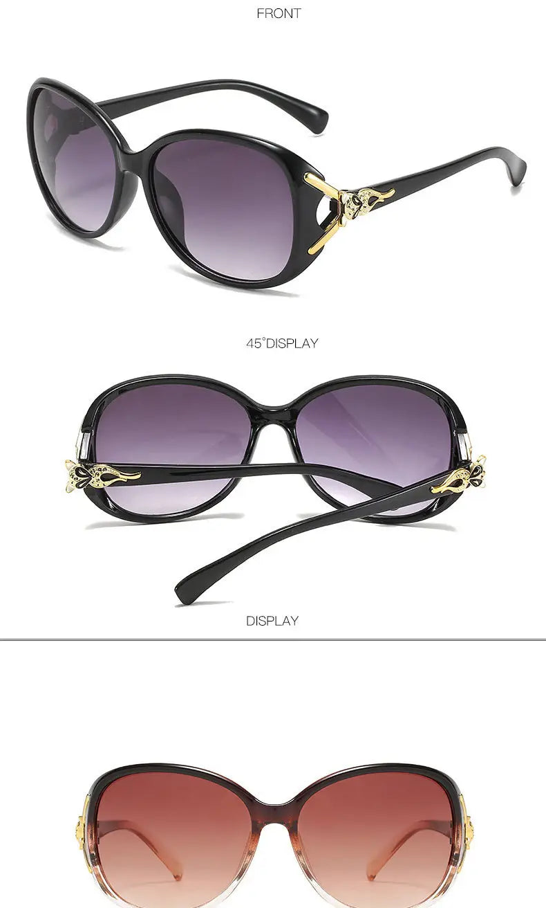 women oversized polarized fashion large shades classic fox for women men details 6