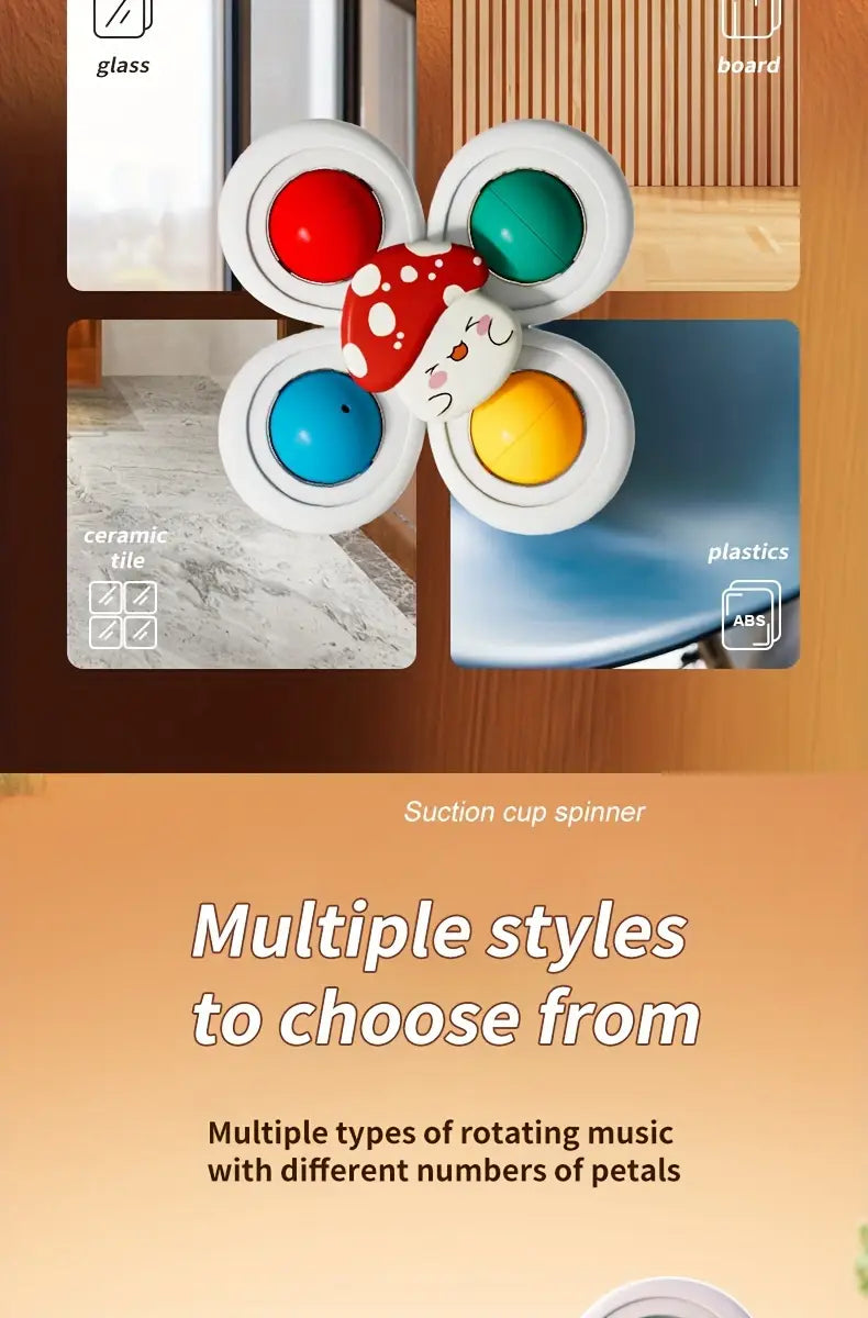 3 ta paket bolalar uchun suv o'tkazmaydigan tishli aylanuvchi o'yinchoqlar ta'limiy dastlabki o'rganish uchun shovqinli o'yinchoqlar stackable spinners multfilm hayvonlar dizayni plastmassa o'yin to'plami ko'p rangli ideal 0 3 halloween thanksgiving christmas tug'ilgan kun sovg'alari tasodifiy aksessuar ranglar tafsilotlar 8