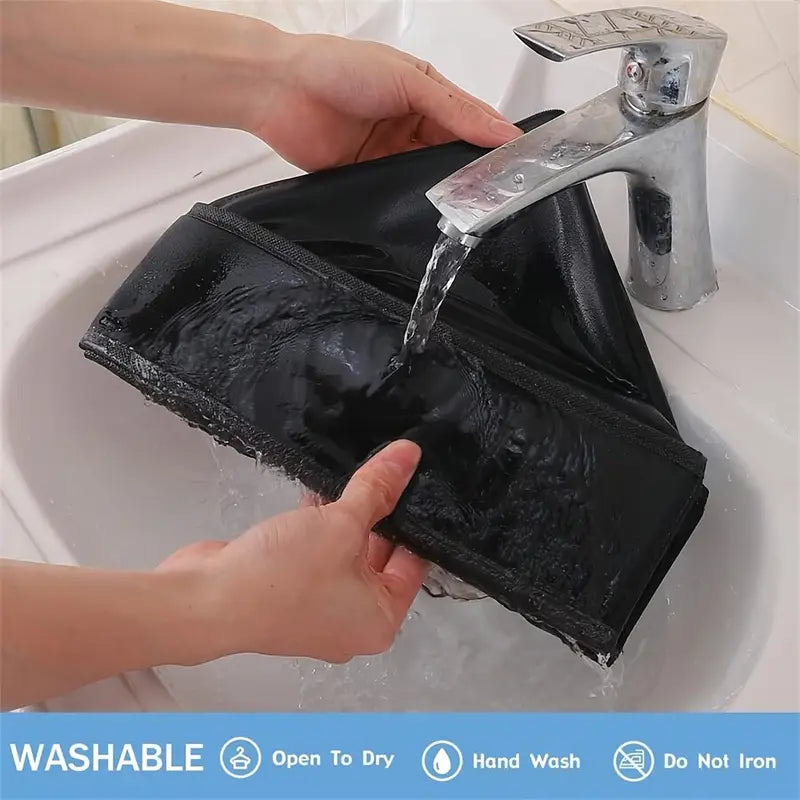 1 шт. складной органайзер для шкафа, 24 ячейки, универсальная коробка для хранения нижнего белья, материал из полиэстера, натяжной монтаж, влагостойкие детали 9