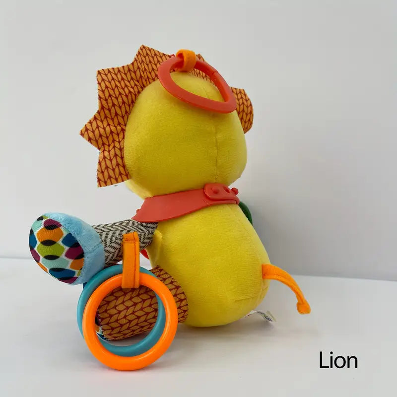 elephant fox lion dog raccoon animal baby plush be used for stroller hanging toy doll birthday gift christmas gift thanksgiving gift new year gift easter gift details 21