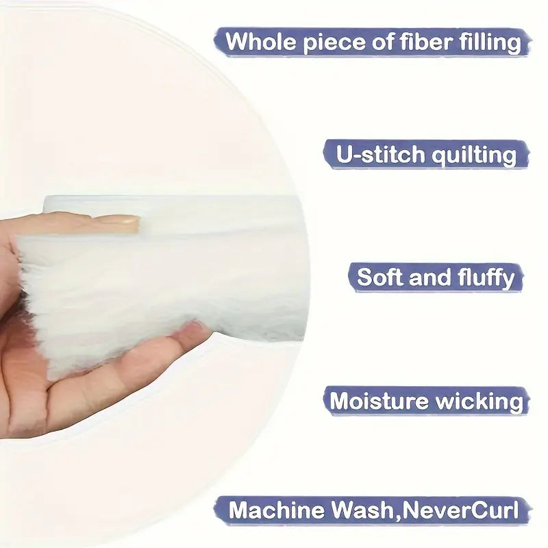 3pcs fashion quilt set 1 quilt 2 pillowcases without pillow quilted bedding soft and comfortable breathable printing for home details 9