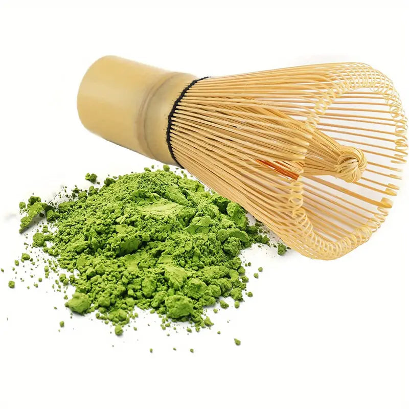 1pc authentic bamboo matcha tea whisk for perfect   cups   and clean handmade traditional japanese matcha whisk for green   details 1