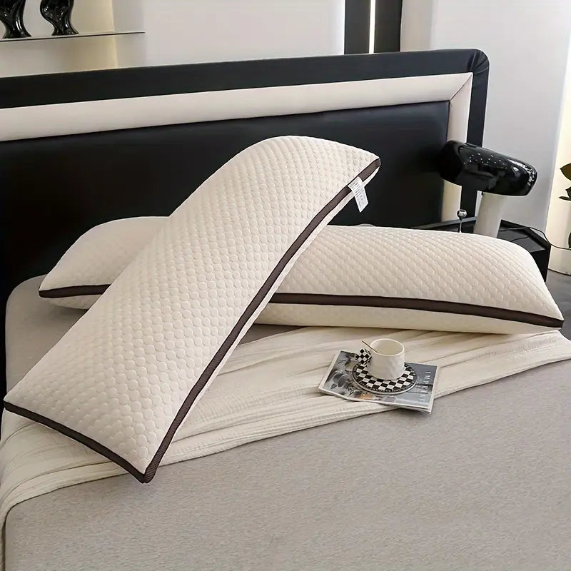 1 dona tikilgan massaj uzun yostiq, qulay mehmonxona yostiqi, uxlash uchun bo'yin himoyasi, sekin qaytariladigan tana yostiqi, orqa, qorni, yon uxlash yostiqi, kattalar uchun, homiladorlik yostiqi, juftlik, ikki yostiq, yadro tafsilotlari 12