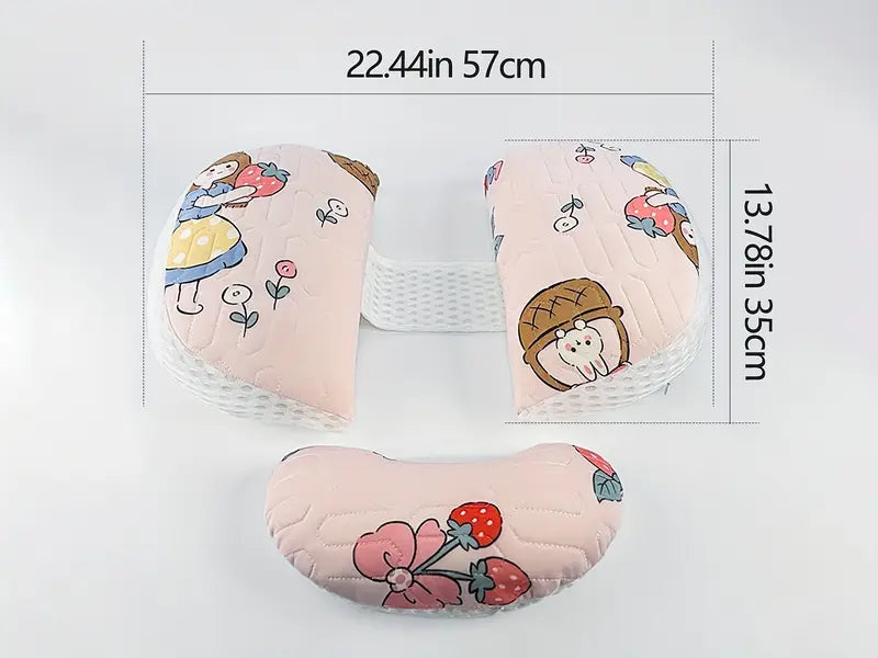 1 polyester u shaped maternity pillow for side sleepers lumbar support tummy relief adjustable 30 slope design for pregnancy details 5