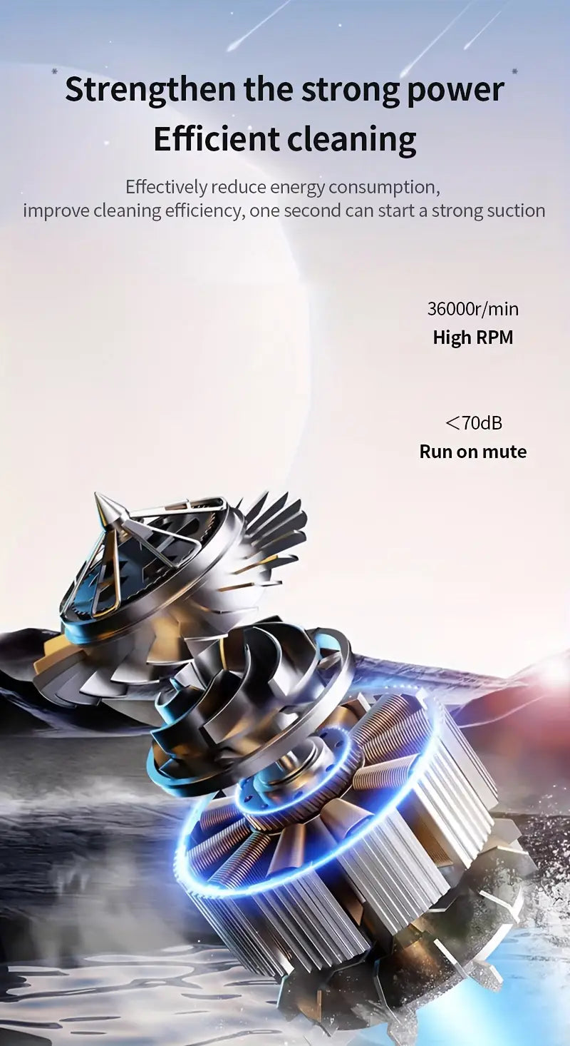 portable cordless vacuum cleaner with high   usb rechargeable ideal for cars home use   accessory kit details 4