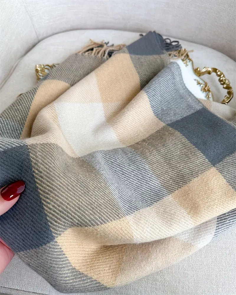 zamonaviy toʻqilgan uzun sharf, kašmir, qalin, yumshoq, issiq, shalvar, kuz, qish, sovuqqa chidamli, ko‘p maqsadli bo‘yniga sharf, tafsilotlar 12