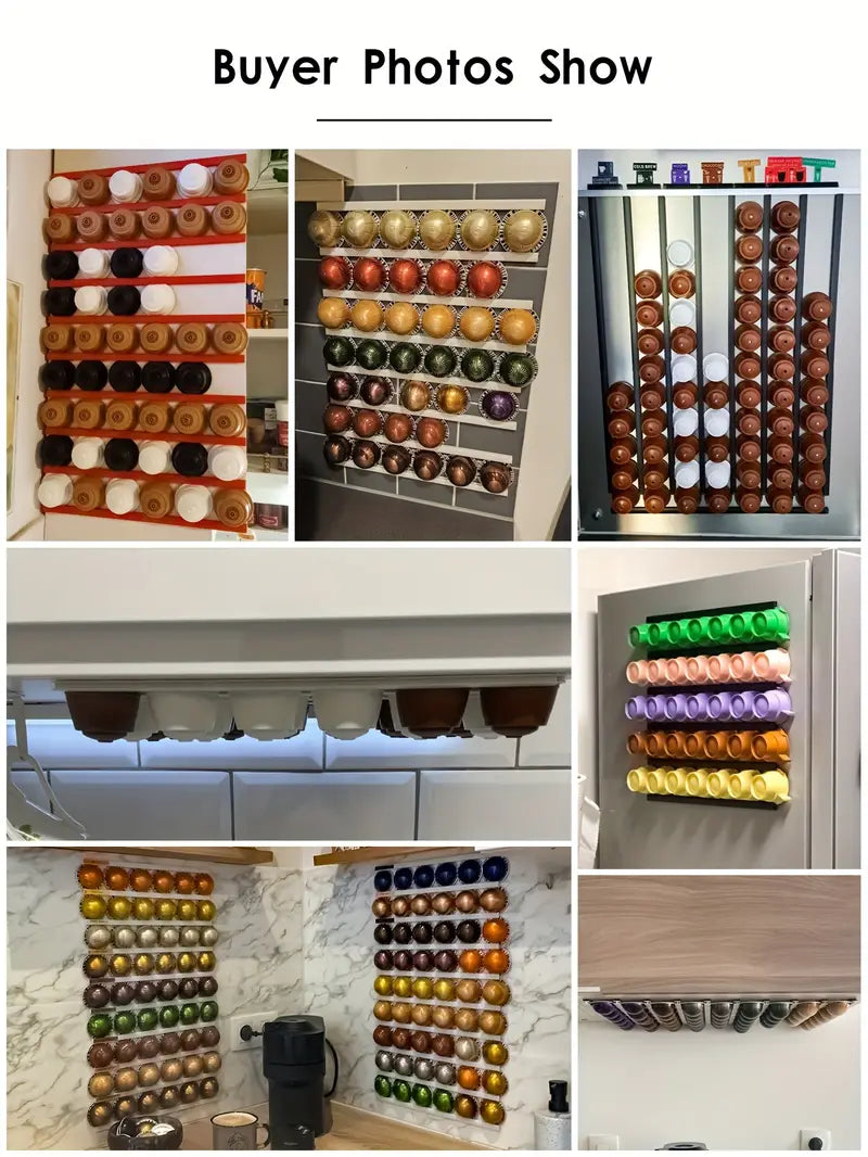 1 dona qahva kapsulalari ushlagichi K cup bilan mos keladi original vertuoline qahva podlari javoni kapsulalarni saqlash tokchalari qahva bar aksessuarlari tafsilotlari 14